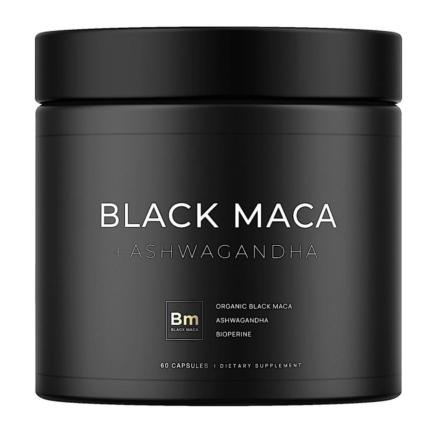 Black Maca Ashwagandha Suplemen Diet Nature's Blend