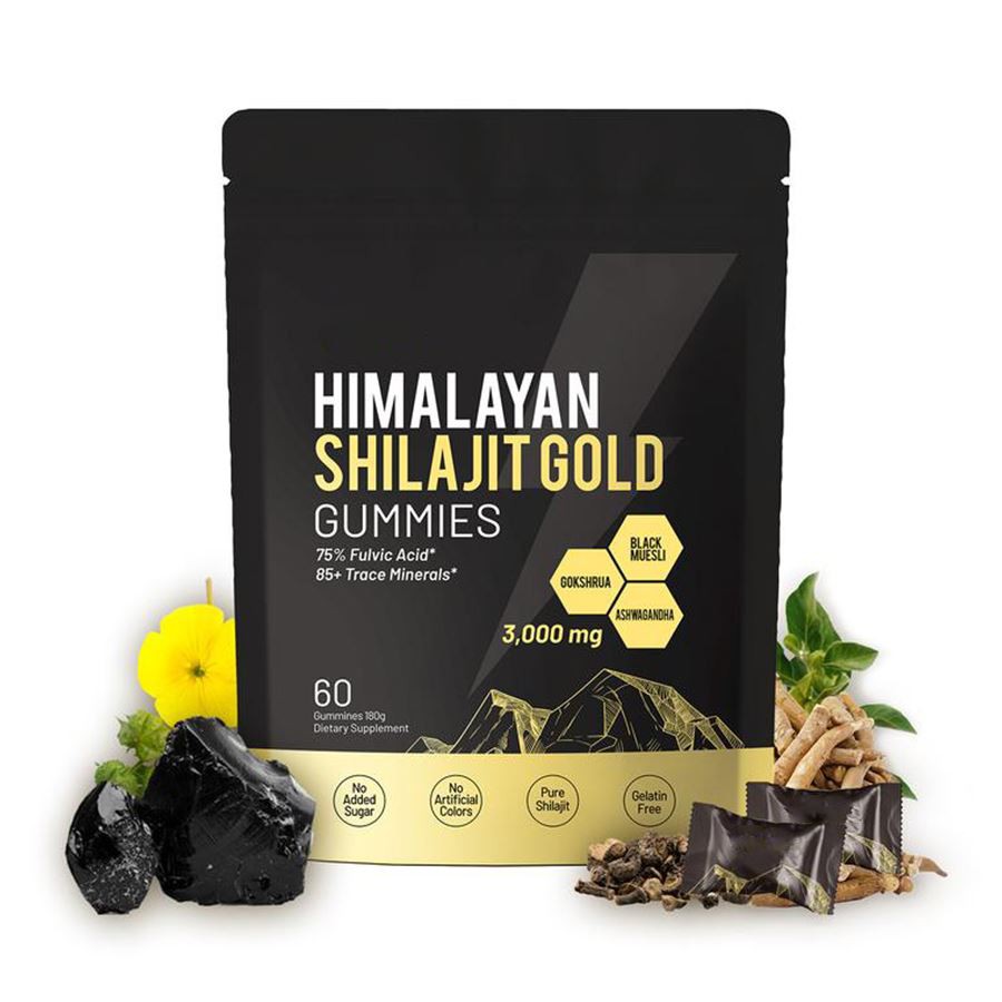 Himalayan Shilajit Gold Gummies Elixir Potensi Nature