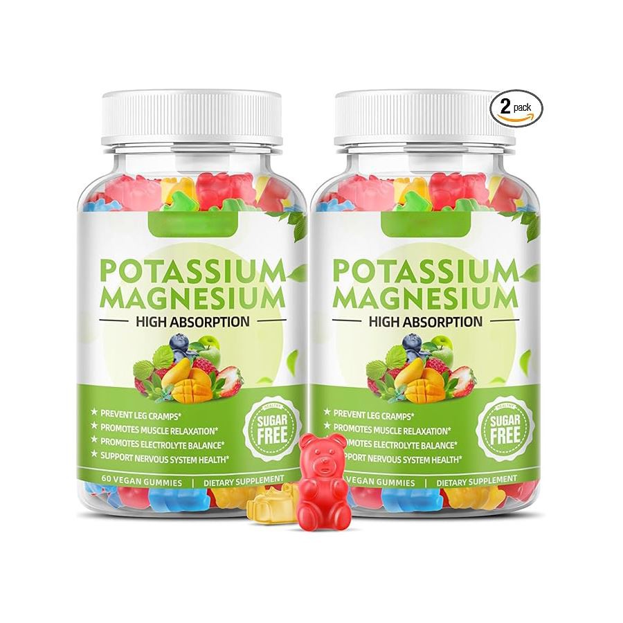 Kalium Magnesium Tinggi Penyerapan Gummies: Penyerap Elektrolit Alam untuk Kesehatan yang Semangat