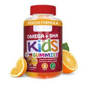 Fokus formula Omega Dha Gummies Lezat, Nutrisi Meningkatkan Otak untuk Pikiran Kecil yang Bahagia dan Sehat