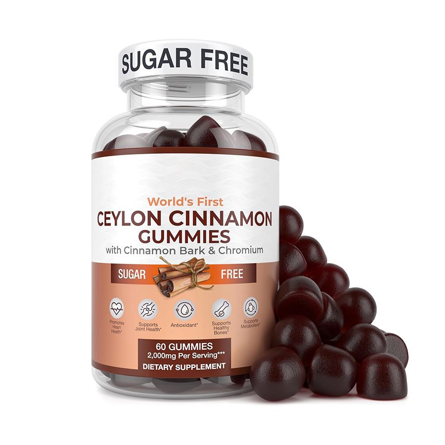Sugar Free Ceylon Cinnamon Gummies Nature's Heart - Sehat Antioksidan Rich Delight